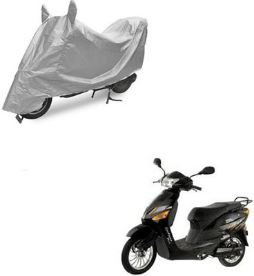 RPSENTTERPR Waterproof Two Wheeler Cover for Hero(Electric Zippy, Grey)