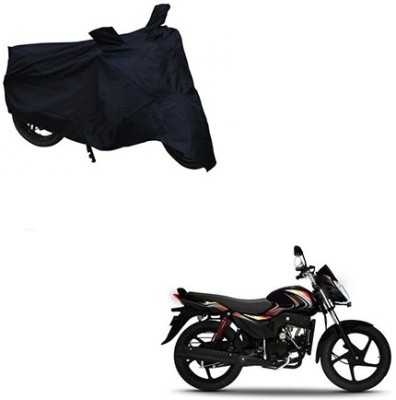 MMSSTAR Waterproof Two Wheeler Cover for Mahindra(Pantero, Black)