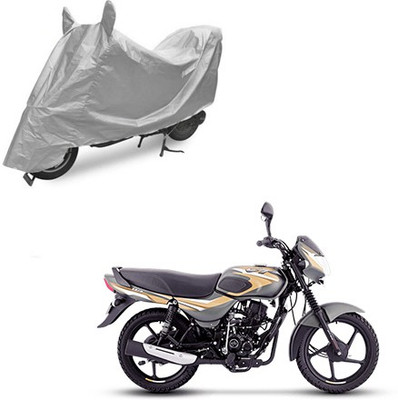 RPSENTTERPR Waterproof Two Wheeler Cover for Bajaj(CT100, Grey)