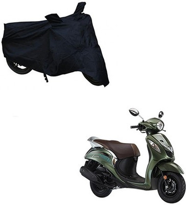Gavya Waterproof Two Wheeler Cover for Yamaha(Fascino, Silver)