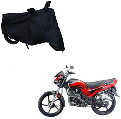 THE REAL ARV Two Wheeler Cover for Honda(Passion, Black)
