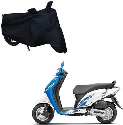 Mdstar Waterproof Two Wheeler Cover for Honda(Activa i, Black)