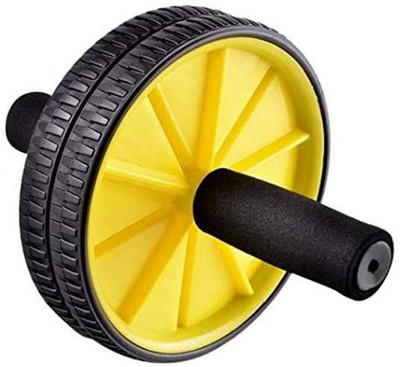Mokoto TOTAL BODY FITNESS WORKOUT - Ab Roller Ab Wheel Ab Exerciser(Yellow)