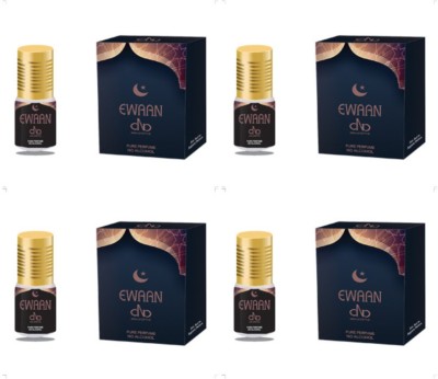 DNA Lifestyle DNA Ewaan-2 ml Attar Roll-on Concentrated Perfume-Pack of 4 Floral Attar(Musk)