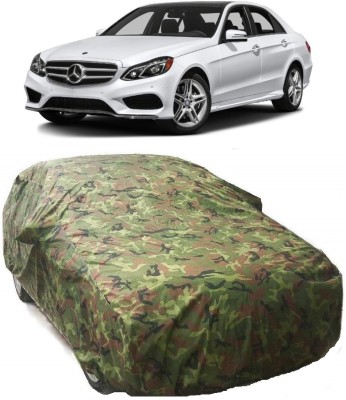 AutoKick Car Cover For Mercedes Benz E220 (With Mirror Pockets)(Multicolor)