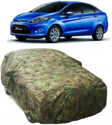 AutoKick Car Cover For Ford Fiesta Classic (With Mirror Pockets)(Multicolor)