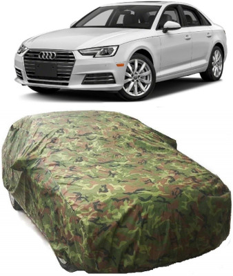AutoKick Car Cover For Audi A4 (With Mirror Pockets)(Multicolor)
