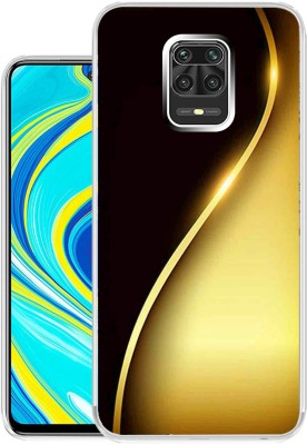 Case Club Back Cover for Mi Redmi Note 9 Pro(Gold, Grip Case, Silicon, Pack of: 1)