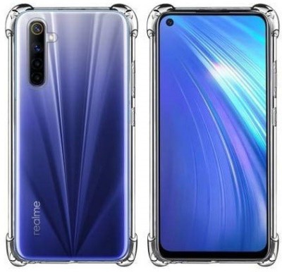 NEXZONE Back Cover for REALME 6(Transparent, Grip Case, Silicon, Pack of: 1)