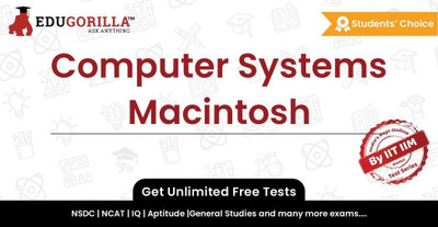 EduGorilla Computer Systems Macintosh(Online Test Series)