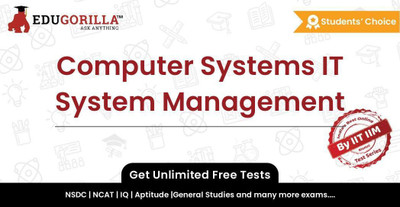 EduGorilla Computer Systems IT System Management(Online Test Series)
