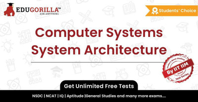 EduGorilla Computer Systems System Architecture(Online Test Series)