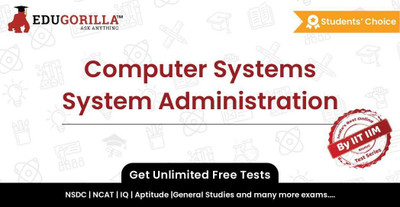 EduGorilla Computer Systems System Administration(Online Test Series)