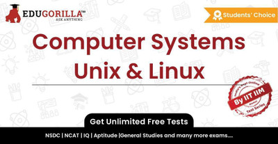 EduGorilla Computer Systems Unix & Linux(Online Test Series)