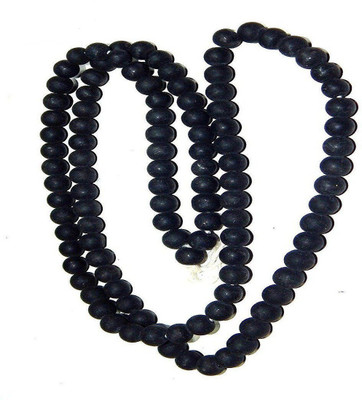 RUDRA UNIVERSE Shaligram Mala Prayer Beads Japa Mala Kali Gandaki Crystal Layered