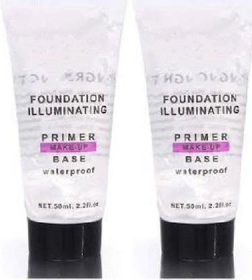 BTNT WATER PROOF FOUNDATION ILLUMINATING MAKEUP BASE PRIMER Primer  - 100 ml(Transparent)