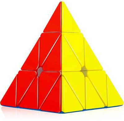 Retail Charm High Speed Stickerless Pyramid Speed Triangle Cube Magic Cube(1 Pieces)