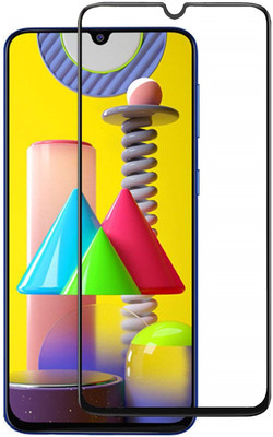 DSCASE Edge To Edge Tempered Glass for Samsung Galaxy M31(Pack of 1)