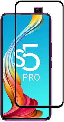 NKCASE Edge To Edge Tempered Glass for Infinix S5 Pro(Pack of 1)