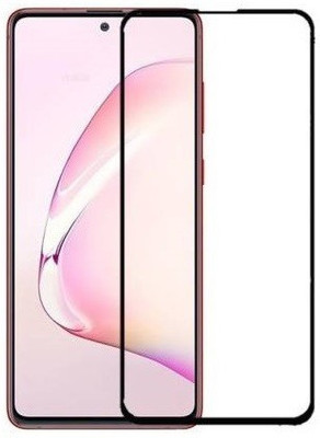 DSCASE Edge To Edge Tempered Glass for Samsung Galaxy Note 10 Lite(Pack of 1)