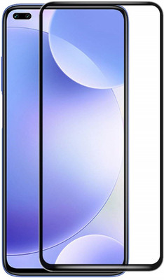 Vatsin Edge To Edge Tempered Glass for Realme X3(Pack of 1)