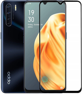 Hyper Edge To Edge Tempered Glass for OPPO F15(Pack of 1)