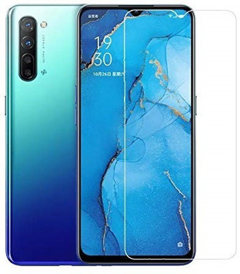 DSCASE Edge To Edge Tempered Glass for OPPO F15(Pack of 1)