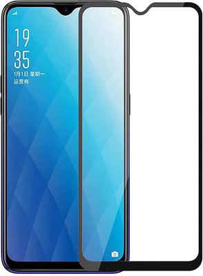 INFINITYWORLD Edge To Edge Tempered Glass for Oppo K1(Pack of 1)