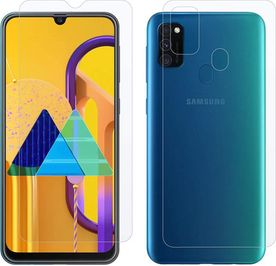 Vatsin Front and Back Screen Guard for Samsung Galaxy M31(Pack of 2)