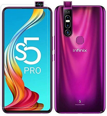 NKCASE Tempered Glass Guard for Infinix S5 Pro(Pack of 1)