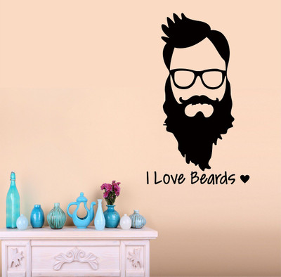 Wallzone 70 cm I Love Breads Removable Sticker(Pack of 1)