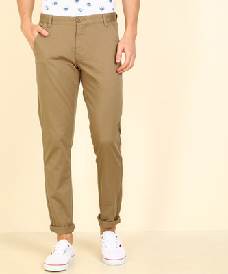 coupon AEROPOSTALE Solid Low Rise Slim Fit Trousers | P S Traders Slim Fit Men Black Trousers