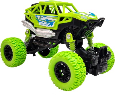 Toy Shack Toyshack Pull Back Rock Crawler Off Road Truck Die Cast Vehicle with Rubber Wheels for Kids  (Green)