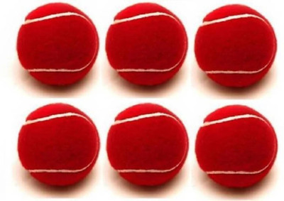 GLUCKLICH Light Weight Table Tennis Ball(Standard, Pack of 6, Red)