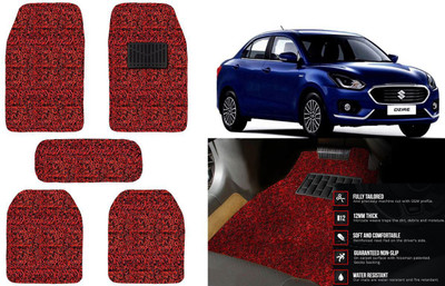 Auto Kite Plastic, PVC, Vinyl Standard Mat For  Maruti Suzuki Swift Dzire(Red, Black)
