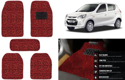 Auto Kite Plastic, PVC, Vinyl Standard Mat For  Maruti Suzuki Alto 800(Red, Black)