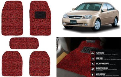 Auto Kite Plastic, PVC, Vinyl Standard Mat For  Chevrolet Optra(Red, Black)