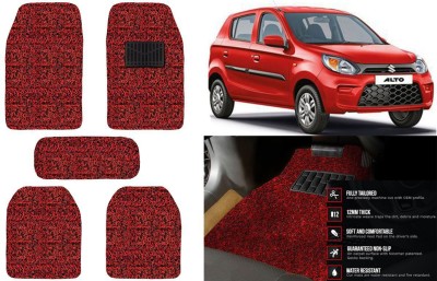 Auto Kite Plastic, PVC, Vinyl Standard Mat For  Maruti Suzuki Alto 800(Red, Black)