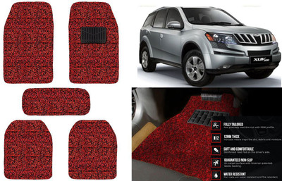 Auto Kite Plastic, PVC, Vinyl Standard Mat For  Mahindra XUV 500(Red, Black)