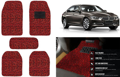 Auto Kite Plastic, PVC, Vinyl Standard Mat For  BMW 3 Series(Red, Black)