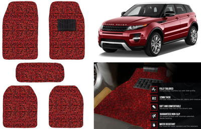 Auto Kite Plastic, PVC, Vinyl Standard Mat For  Land Rover Evoque(Red, Black)