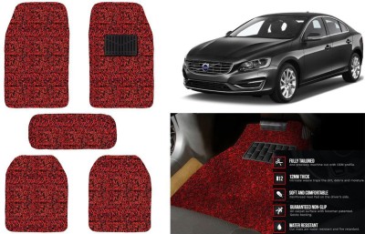 Auto Kite Plastic, PVC, Vinyl Standard Mat For  Volvo V60(Red, Black)