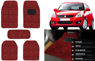 Auto Kite Plastic, PVC, Vinyl Standard Mat For  Maruti Suzuki Swift(Red, Black)