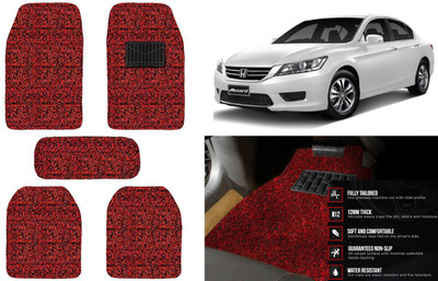 Auto Kite Plastic, PVC, Vinyl Standard Mat For  Honda Accord(Red, Black)