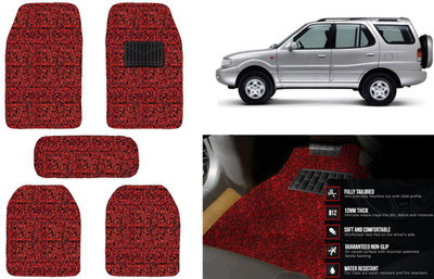 Auto Kite Plastic, PVC, Vinyl Standard Mat For  Tata Safari(Red)