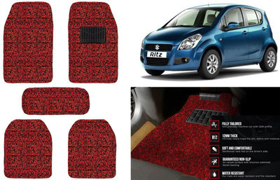 Auto Kite Plastic, PVC, Vinyl Standard Mat For  Maruti Suzuki Ritz(Red, Black)