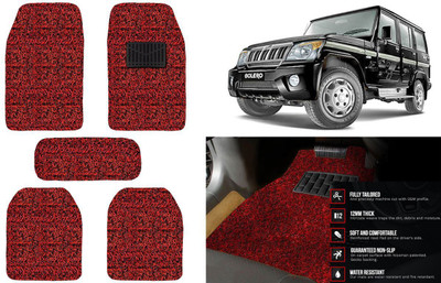 Auto Kite Plastic, PVC, Vinyl Standard Mat For  Mahindra Bolero(Red, Black)