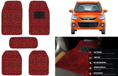 Auto Kite Plastic, PVC, Vinyl Standard Mat For  Maruti Suzuki Alto K10(Red, Black)