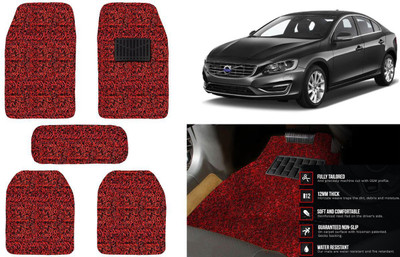 Auto Kite Plastic, PVC, Vinyl Standard Mat For  Volvo S60(Red, Black)