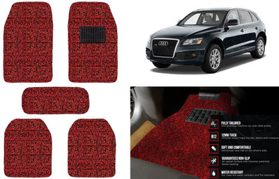 Auto Kite Plastic, PVC, Vinyl Standard Mat For  Audi Q5(Red, Black)